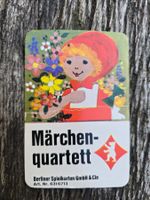 Märchen Quartett, Berliner Spielkarten, Vintage/komplett