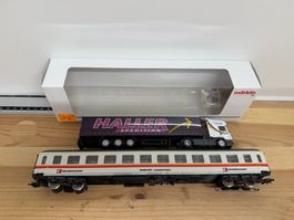 Märklin, Spur H0, Rola Begleit- und LKW Wagen