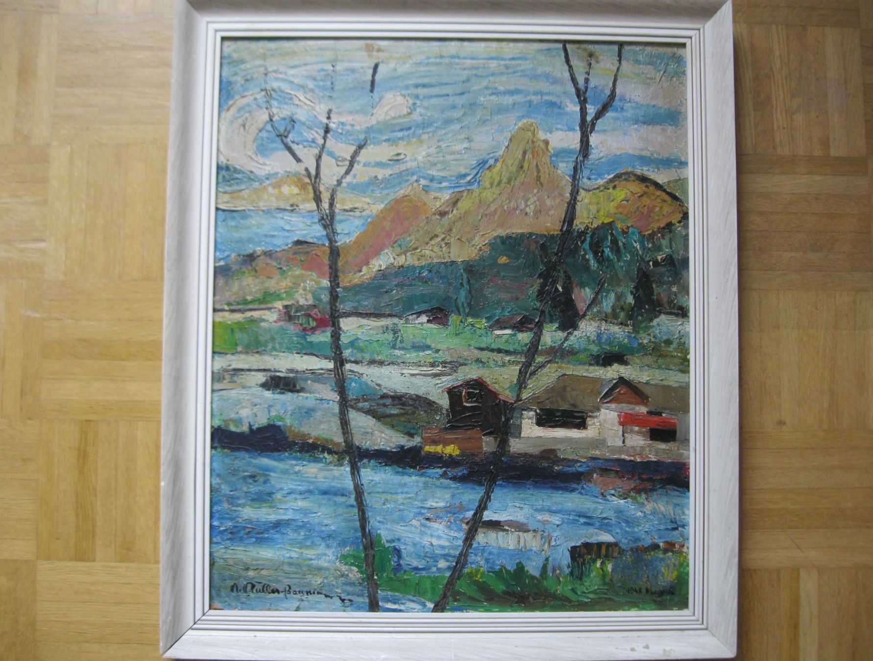 Tableaux: GEMÄLDE  VON  A. MÜLLER-BAUMANN – D'occasion à Männedorf par Andreas2002