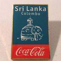 Z942  Pin Coca Cola Coke rund um die Welt: Sri Lanka Colombo