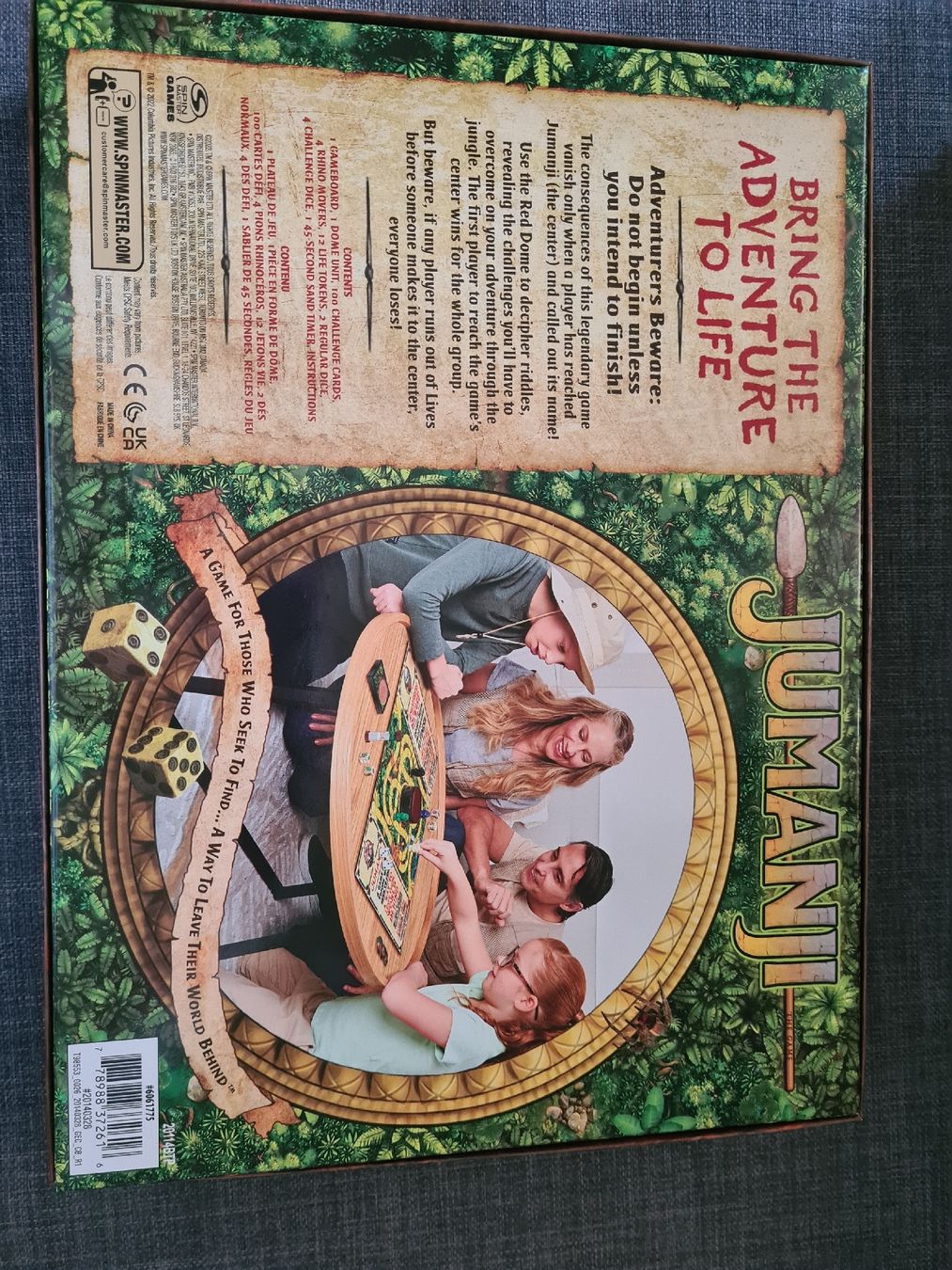 Spiele: Jumanji Boardgame Englishsprachig – Neu (gemäss Beschreibung) aus Schaffhausen von gle_6gfp 1