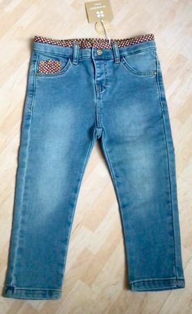 NEU: blaue Manor Jeans Hose, Mädchen, 1 Jahr, Grösse 86