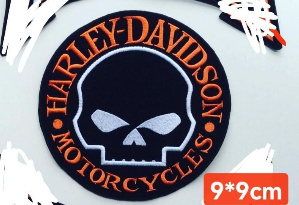 Harley-Davidson Toppe: Patch Harley Davidson Skull M099 – Nuovo e nell'imballaggio originale da Allens venduto da MADE.IN.ROCK.N.ROLL 3