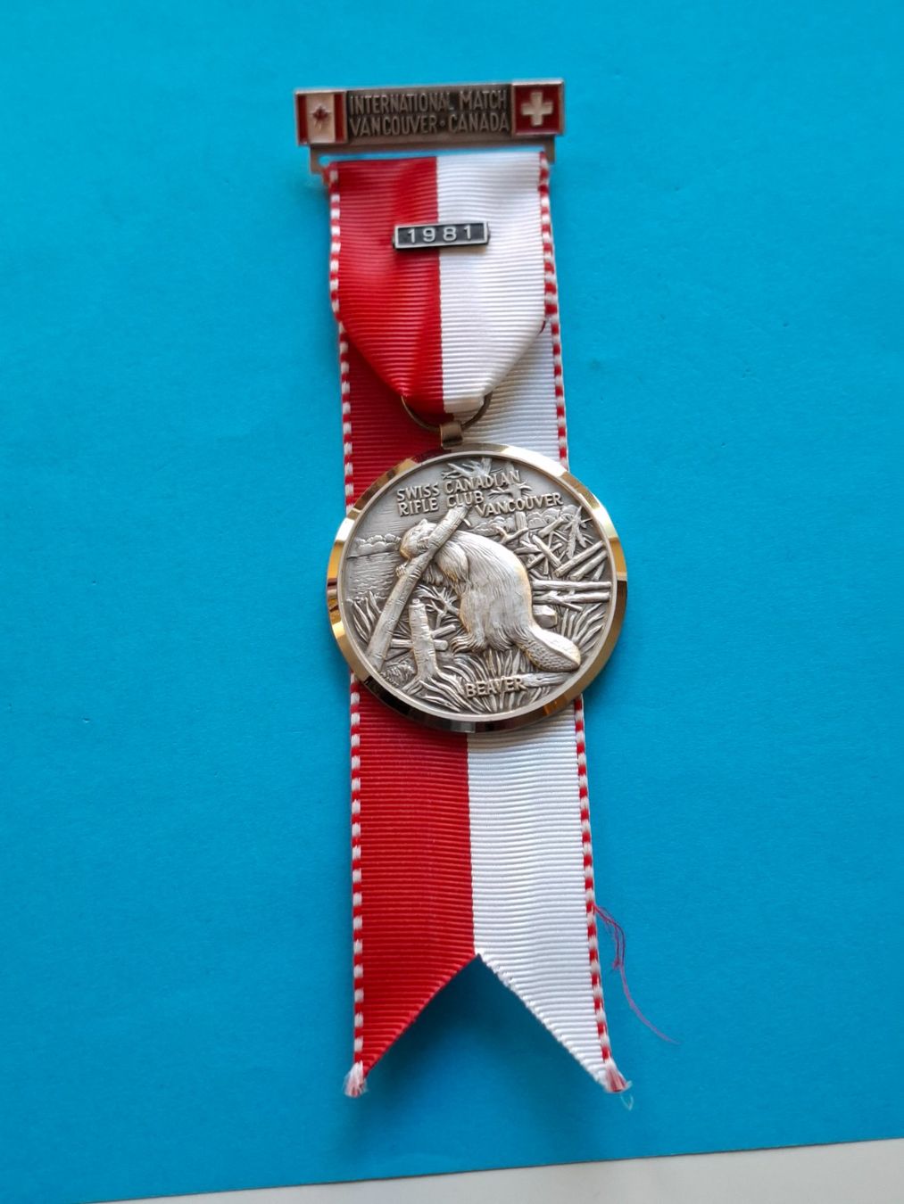 Medaillen: Vancouver Beaver 1981 (A106) – Gebraucht aus Schwanden GL von Suvorov 2
