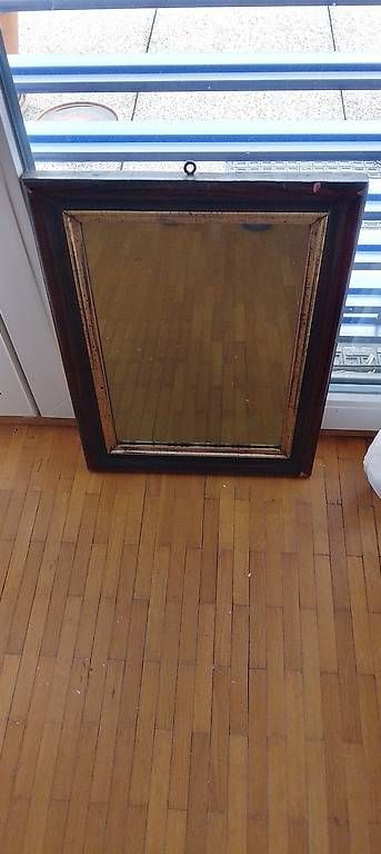 Spiegel: Miroir, cadre en bois, dimensions 47 x 35 cm – Gebraucht aus Morges von pie_nbl7