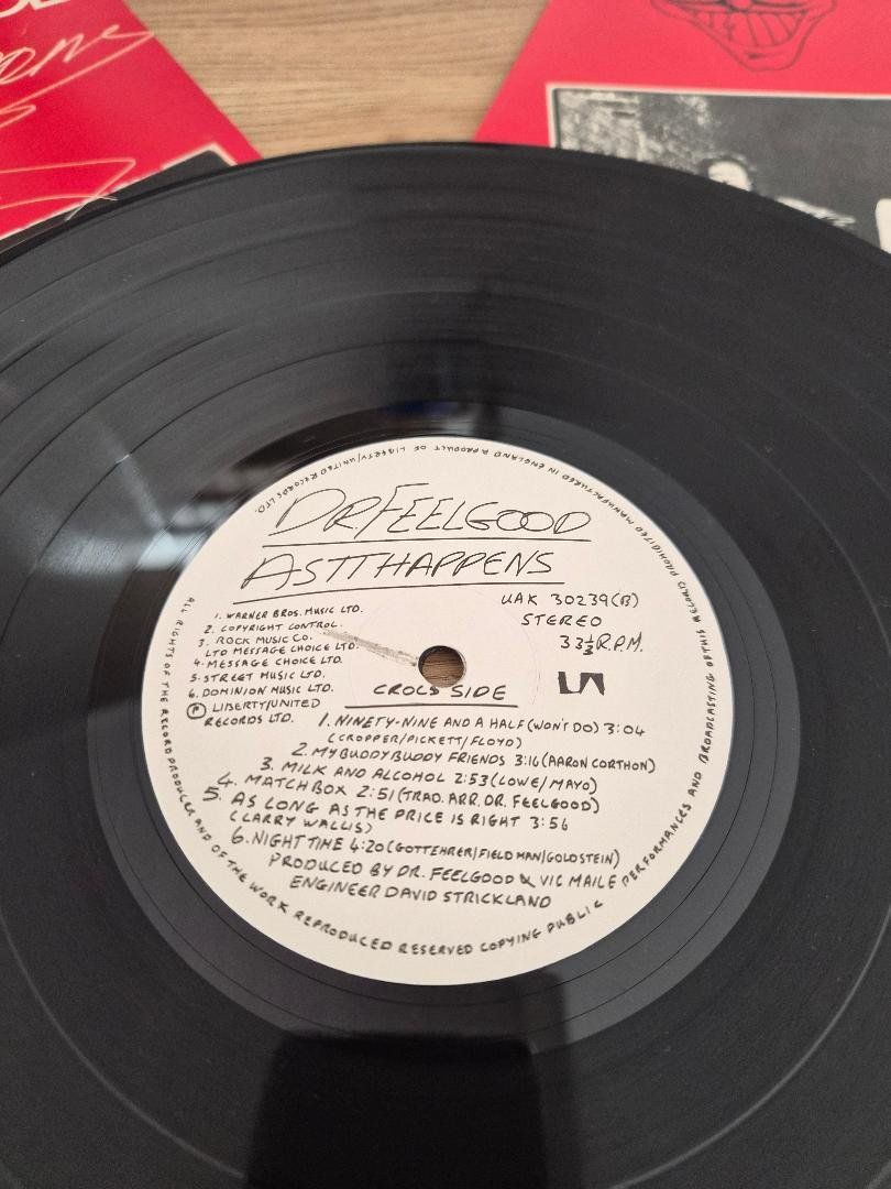 Dischi in vinile: Schallplatte / LP Dr Feelgood "happens" 1979 – Usato da Dielsdorf venduto da Haesi0 2