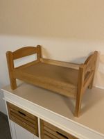 Puppenbett Duktig von Ikea aus massivem Holz 52cmx36cm