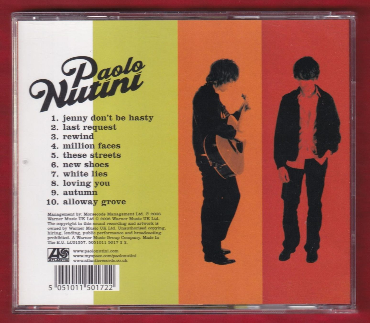 CD: Paolo Nutini - These Streets (CD) – Usato da Zürich venduto da Pfluftl2000 1