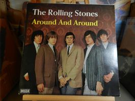 The Rolling Stones -Around And  1970 D * GEWASCHEN * vg++