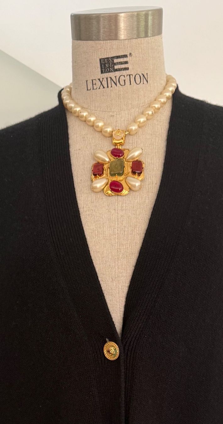 Chanel Catenine: Original Chanel Kette, Sammlerstück. – Usato da Reigoldswil venduto da benja01 3
