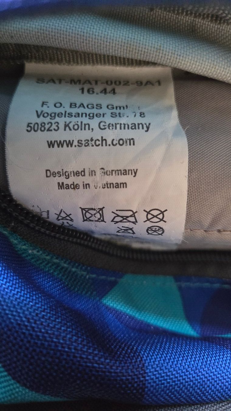 Satch Borse & Zaini: Satch Match Schulrucksack mit Regenhülle – Usato da Konolfingen venduto da Chonu 8