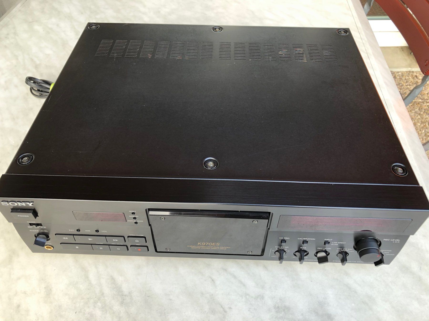 Sony Aufnahmegeräte: Sony Tape Deck TC-K 970ES Teildefekt – Gebraucht aus Gossau ZH von Musicman1 2