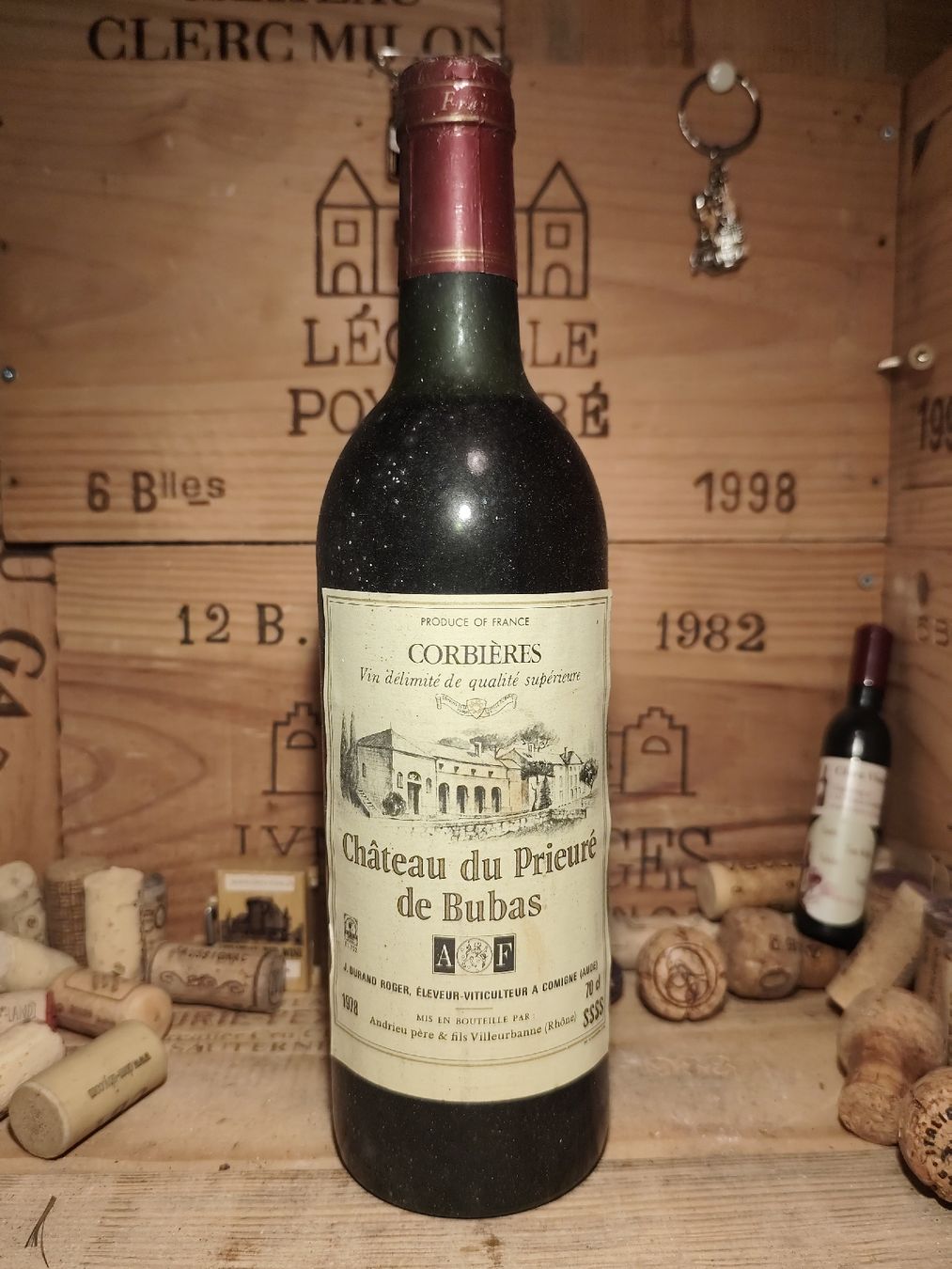 Vins: 1978 Château du Prieuré de Bubas Corbièré – Neuf avec emballage d'origine à Büsserach par Vintage-vins 5