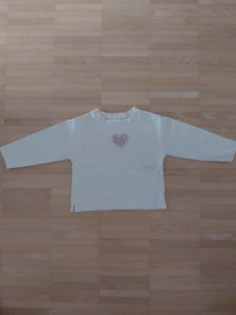 Sweatshirt mit Herz Zara Grösse 86