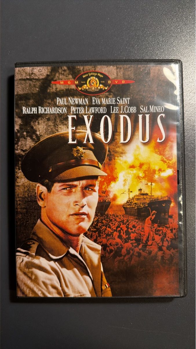 Tous les DVDs: EXODUS DVD Film-Klassiker mit Paul Newman – D'occasion à Emmenbrücke par dza_dn5r