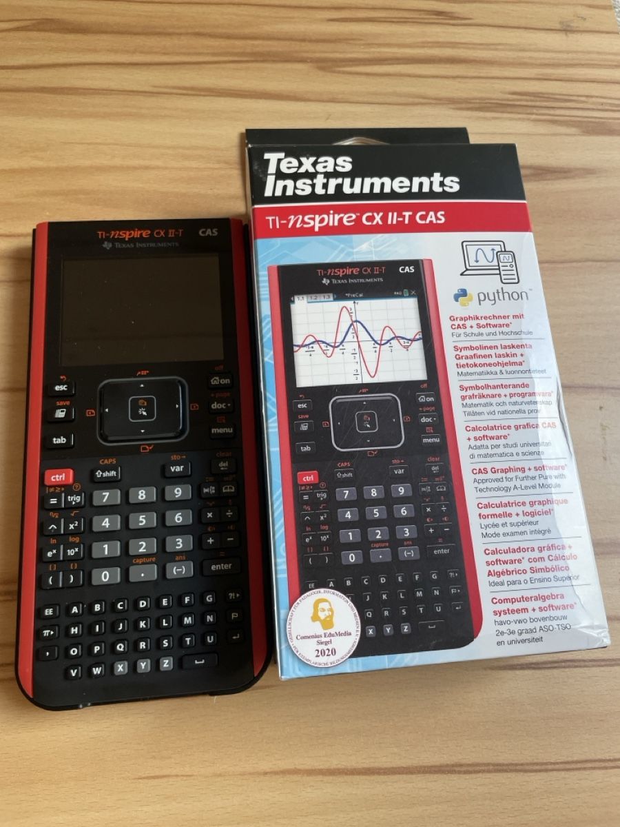 Texas Instruments Calcolatrici tascabili: Taschenrechner NSpire CAS – Nuovo e nell'imballaggio originale da Wynigen venduto da Valerie_Ch