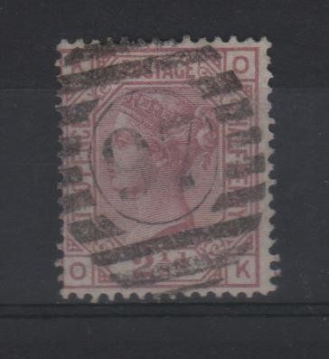 Alle Briefmarken: Grossbritannien 1875 Michel Nr. 40x o – Gebraucht aus Remetschwil von Hofiii