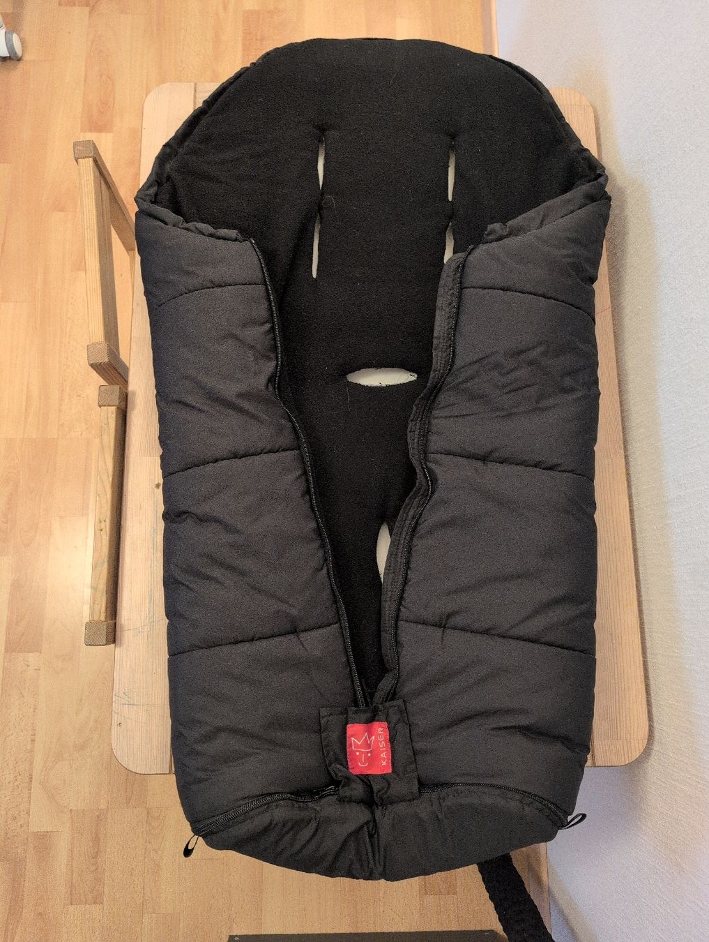 Kaiser Sacchi a pelo: Winterfußsack - Black – Nuovo (secondo la descrizione) da Nussbaumen AG venduto da jcg_7vh8