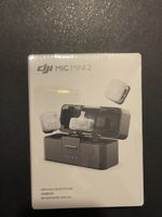 DJI Mic Mini 2 (2 TX + 1 RX + Charging Case) – Brand New 