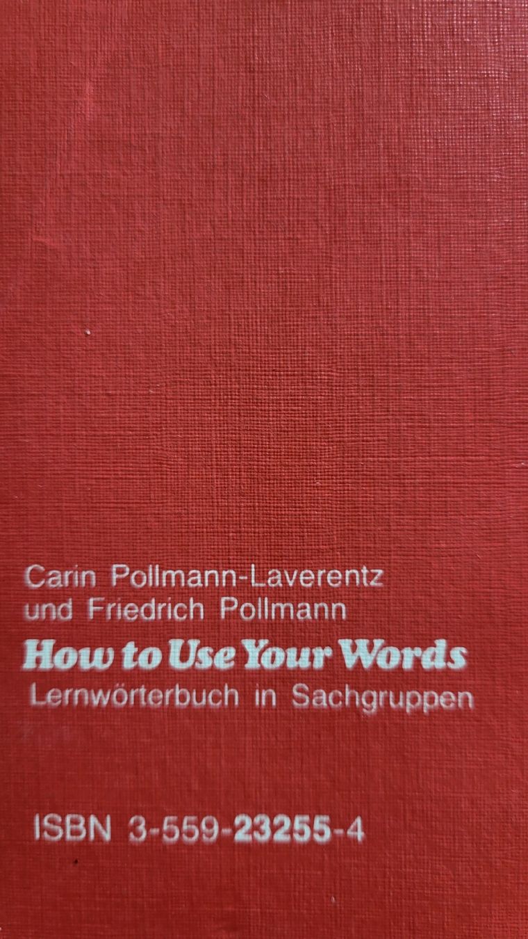 Livres: Buch " how to use your words", Lensing – D'occasion à Affoltern am Albis par Nunni 2