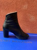 HOVEN-Gefütterte schwarze Stiefelette mit Absatz, 37, NP 298