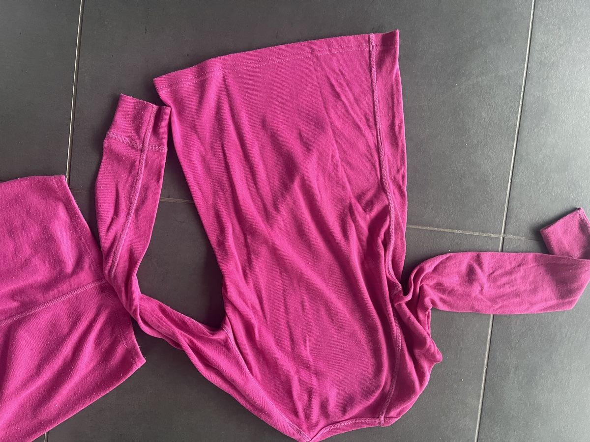 Biancheria intima: Odlo  pulli und Hose Set, Grösse 140, Pink, Warm, Top! – Usato da Feldbrunnen venduto da cleo09 1