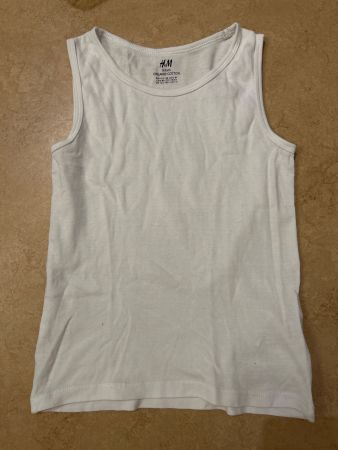 H&M Tanktop Gr. 122/128 weiss, guter Zustand 👍