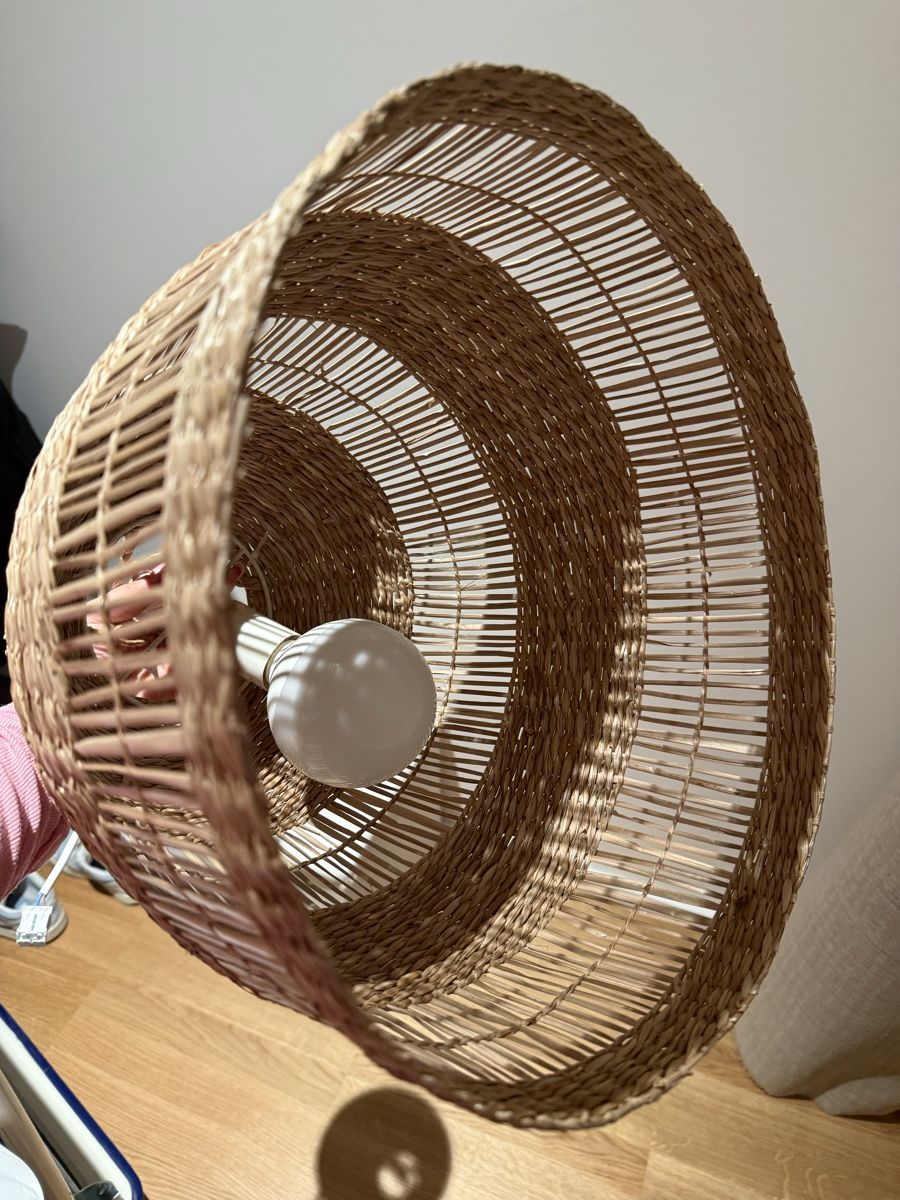 Ikea Kronleuchter & Deckenlampen: Ikea TORARED Rattanlampe – Gebraucht aus Regensdorf von Skerk18 3