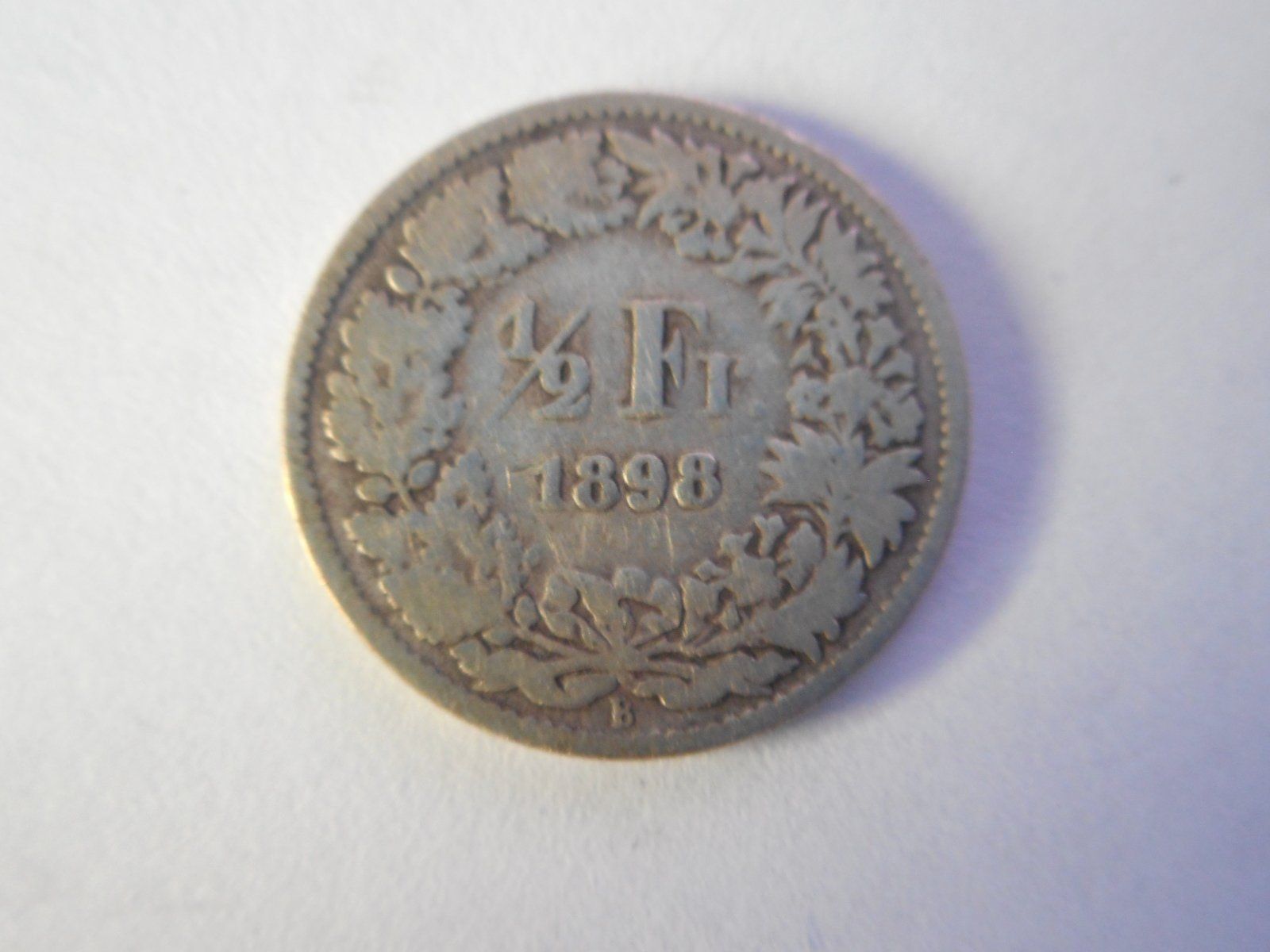 Toutes les monnaies: 50 Rp. 1898 silber – D'occasion à Kriegstetten par pizlad2010