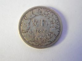 50 Rp. 1898 silber