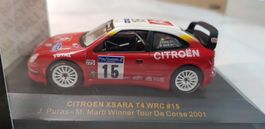 Citroen Xsara T4 WRC 1:43 Tour de Corse 2001 J.Puras Ixo
