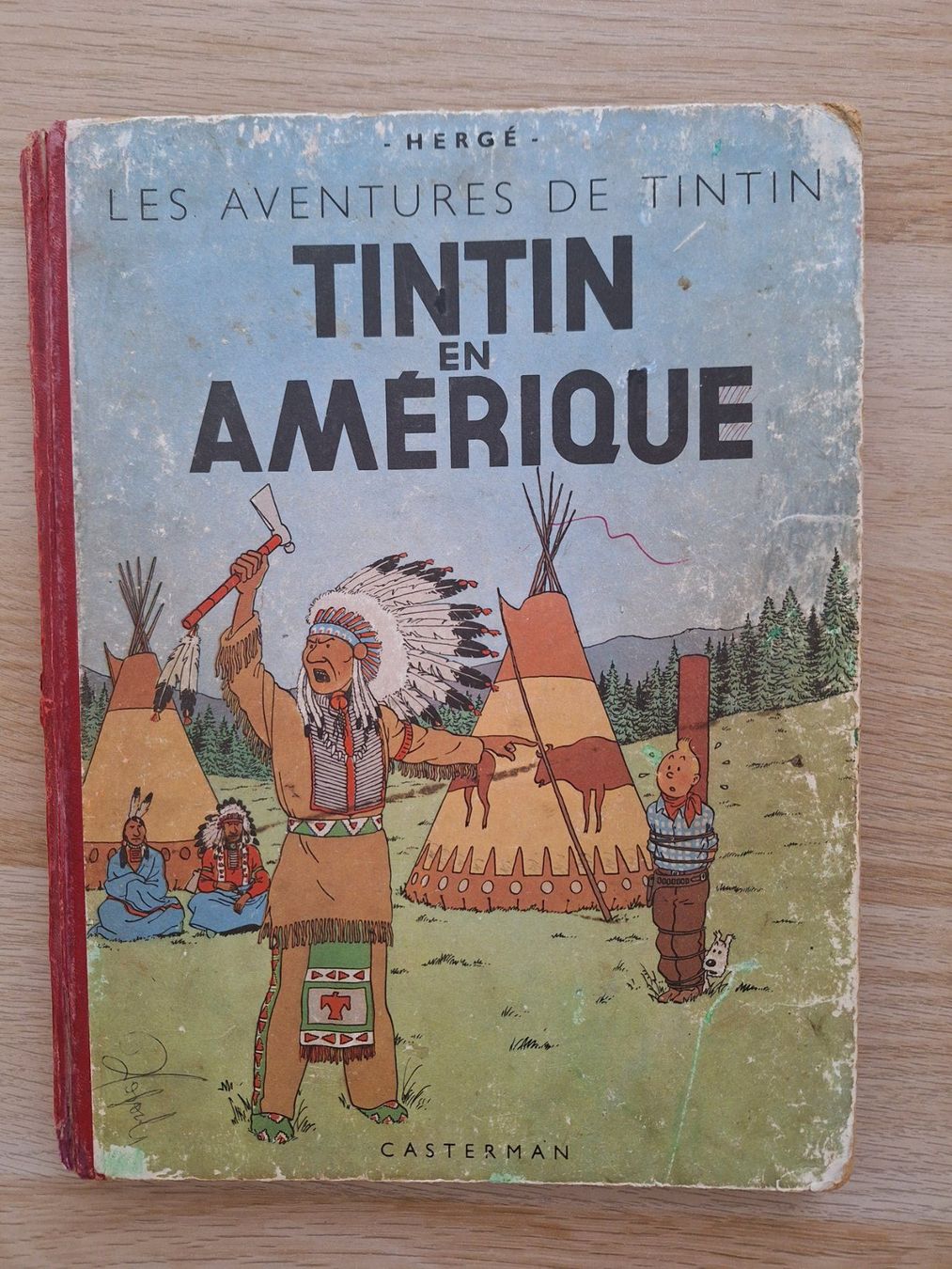 Comics: TINTIN en Amérique / B7 – Gebraucht aus Nyon von beny13