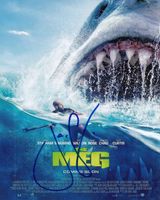 THE MEG ( JASON STAHAM AUTOGRAMM )