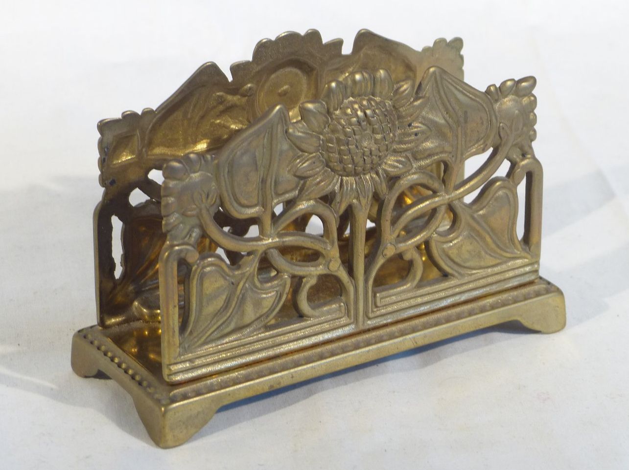 Altro in Decorazioni & Accessori: Brief/Kartenhalter aus Messing (Jugendstil) – Nuovo (secondo la descrizione) da Zürich venduto da botschinski