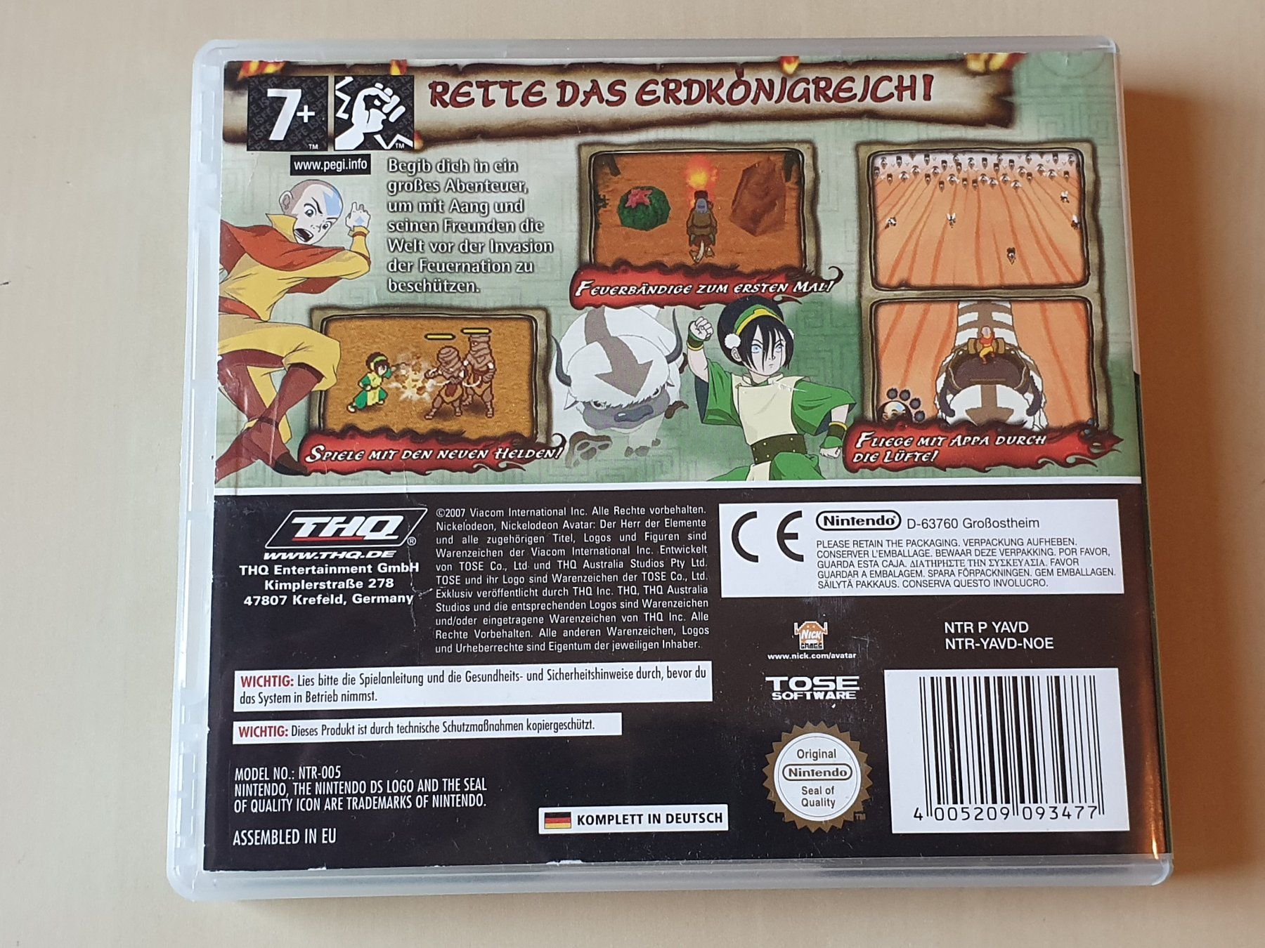 Nintendo Spiele: Avatar die Erde brennt – Gebraucht aus Stansstad von collectorsshop 1