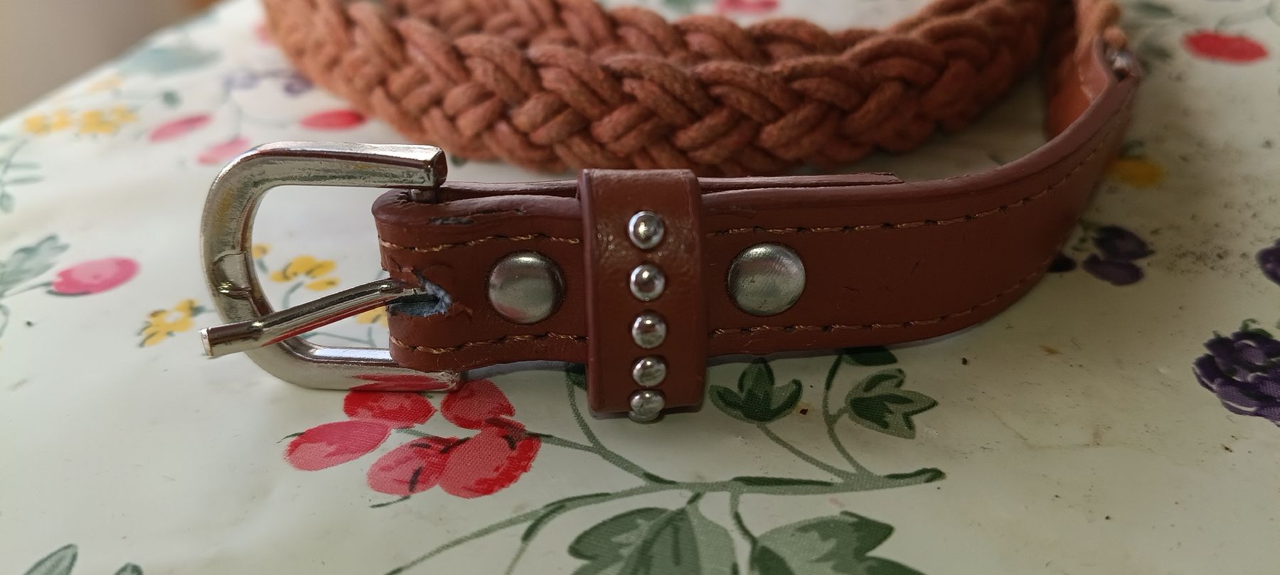 Cinture: Braided belt, "cold orange", casual style – Nuovo (secondo la descrizione) da Zürich venduto da cat_9cvz 1