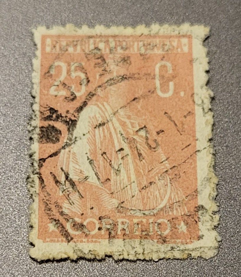 Alle Briefmarken: Portugal alte briefmarke – Gebraucht aus St Gallen von Stampsalshobby