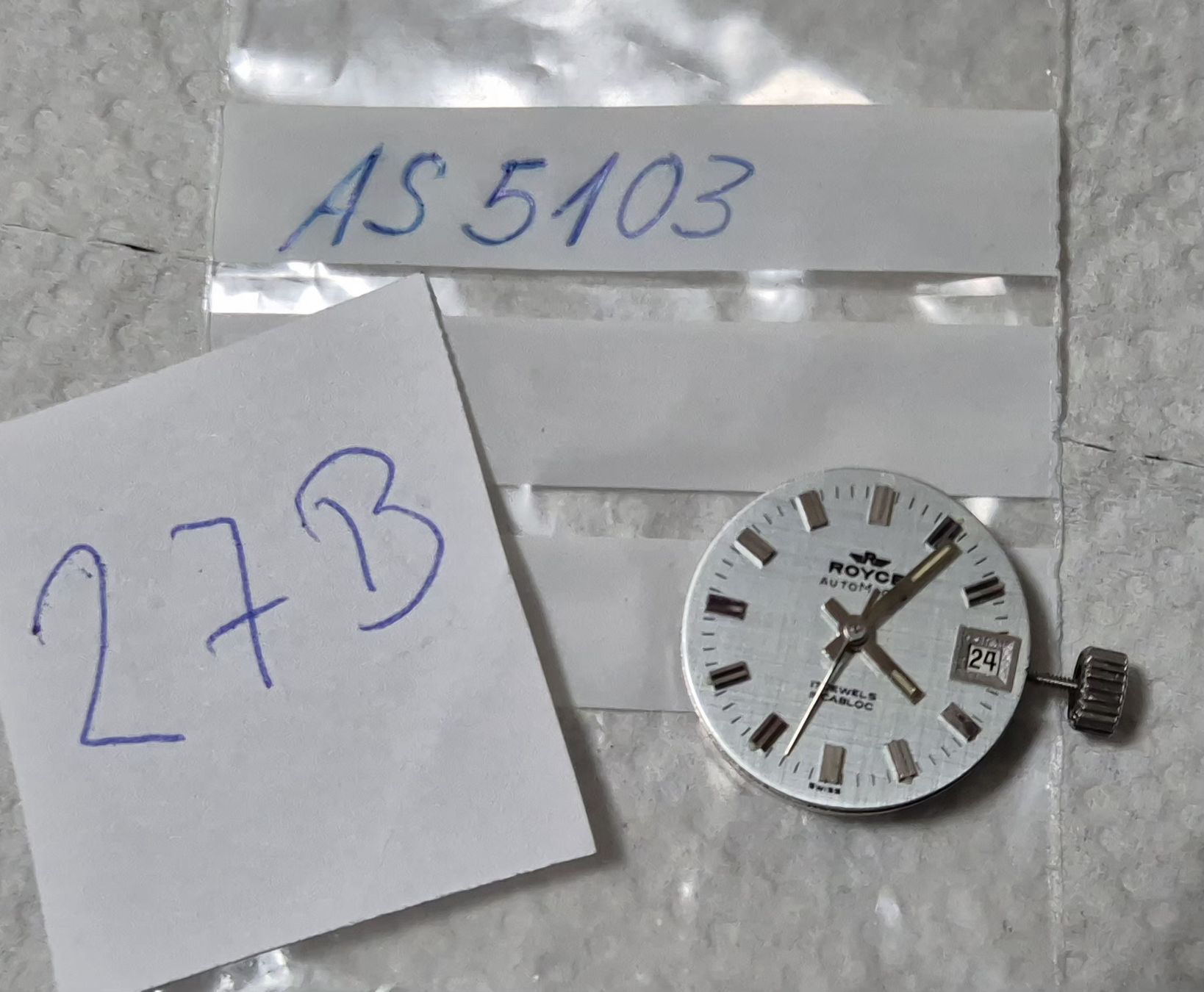 Montres: Royce mouvement – Défectueux à Genève par BKYB 3