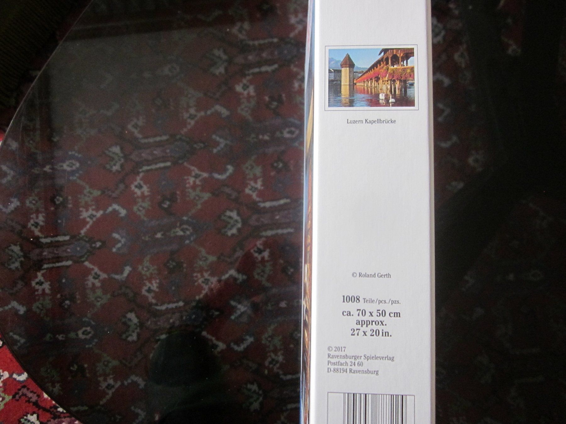 Ravensburger Puzzles: Luzer Kapellbrücke – D'occasion à Hombrechtikon par Falke150 2