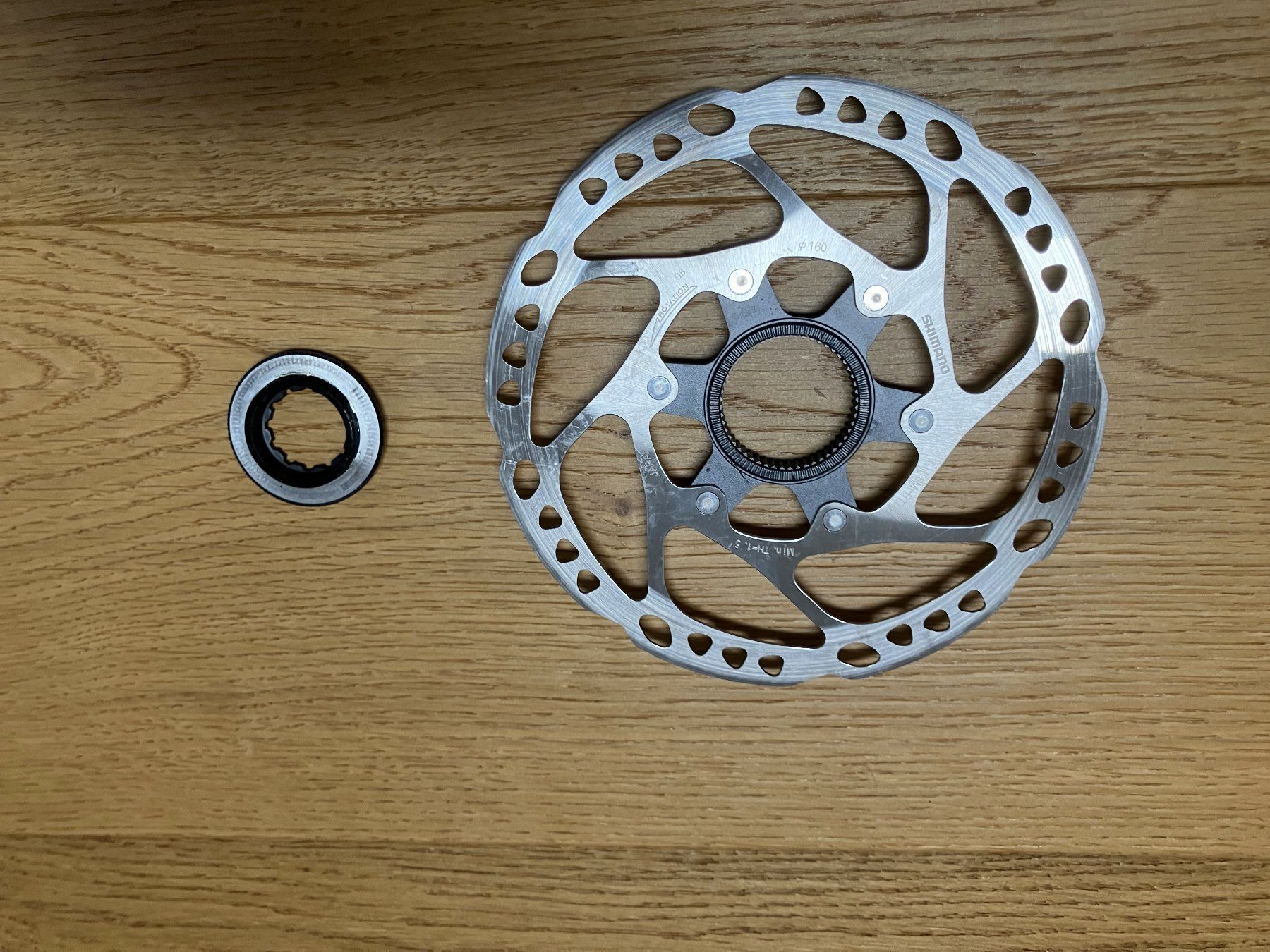 Pezzi di ricambio: Bremsscheibe Shimano sm rt 64 – Usato da Obermumpf venduto da Estrela67 5