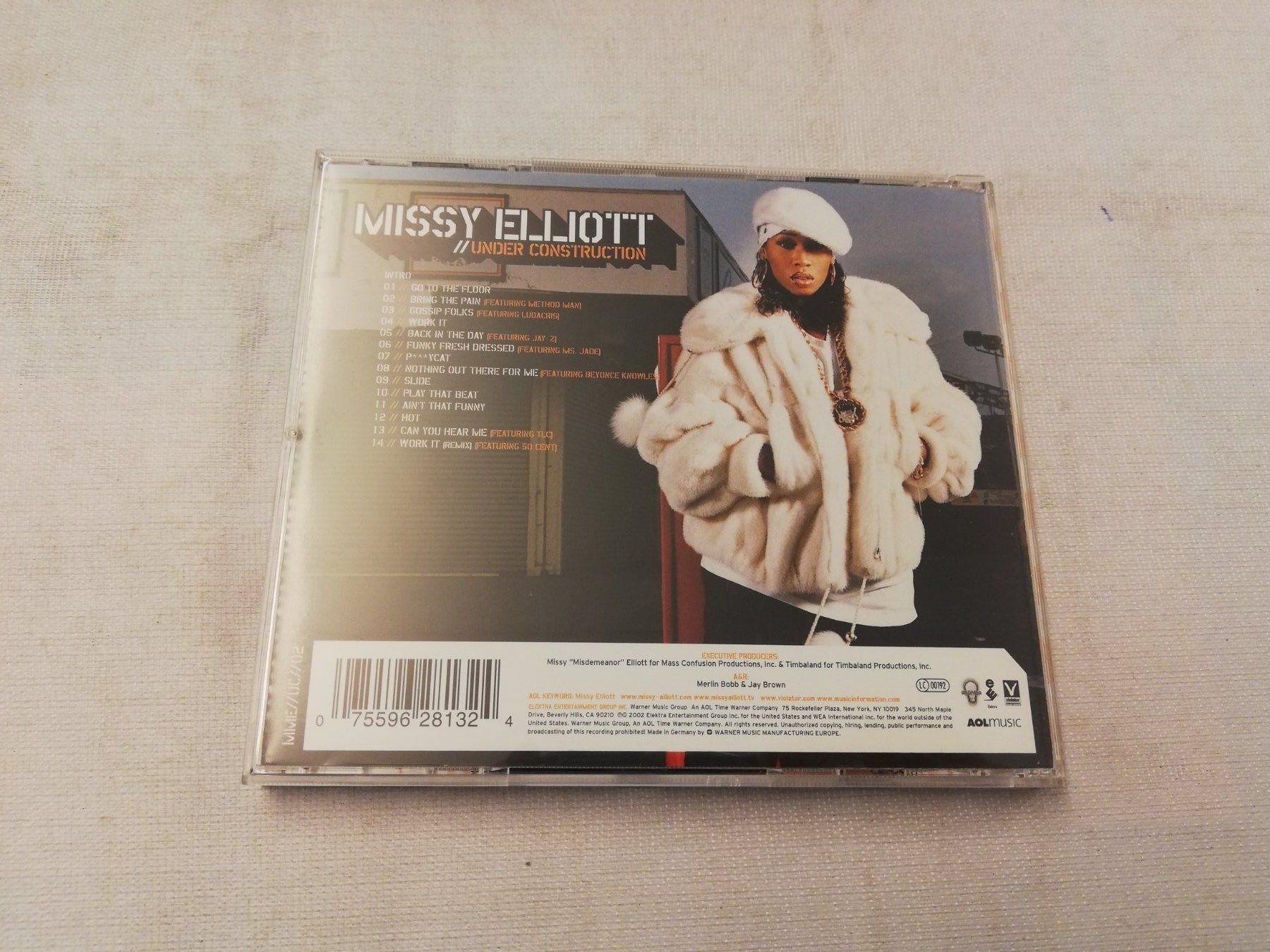 CDs: MISSY ELLIOTT - UNDER CONSTRUCTION – Gebraucht aus Bern von Vinylsound.ch 1
