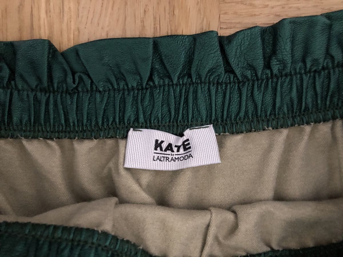 Gonne: Jupe simili cuir vert – Usato da Onex venduto da kattrina 2