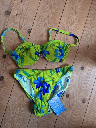 Neuer, farbenfroher Bikini, Grösse 36, Sommer Look!