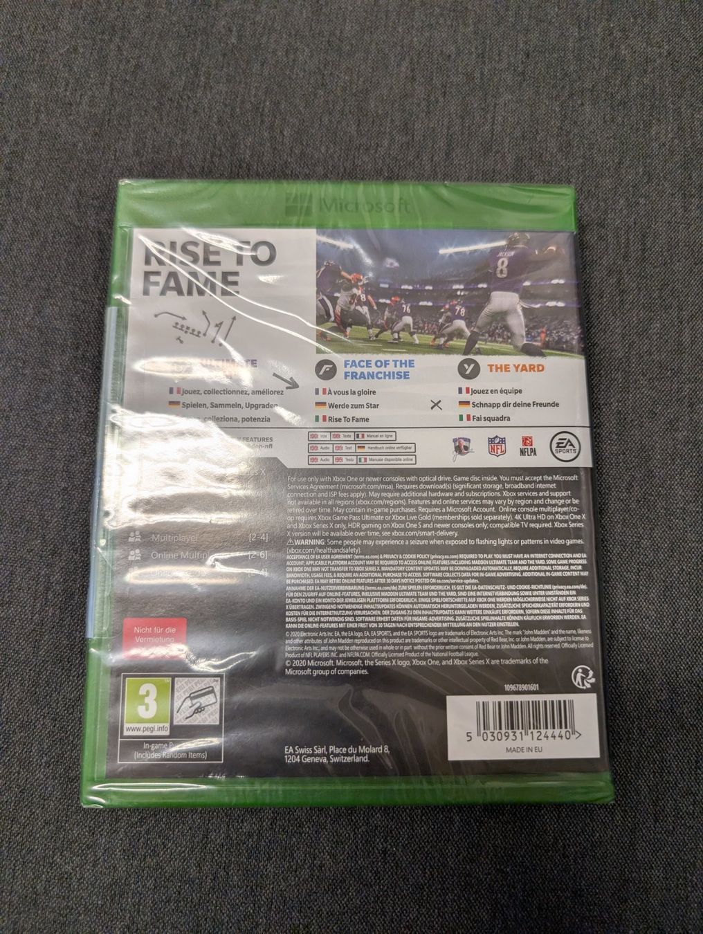 Giochi: Madden 2021 Microsoft Xbox Series x / one – Nuovo e nell'imballaggio originale da Giubiasco venduto da Ticinerd 1