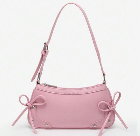Sac à main rose à nœuds - idéal pour le printemps!