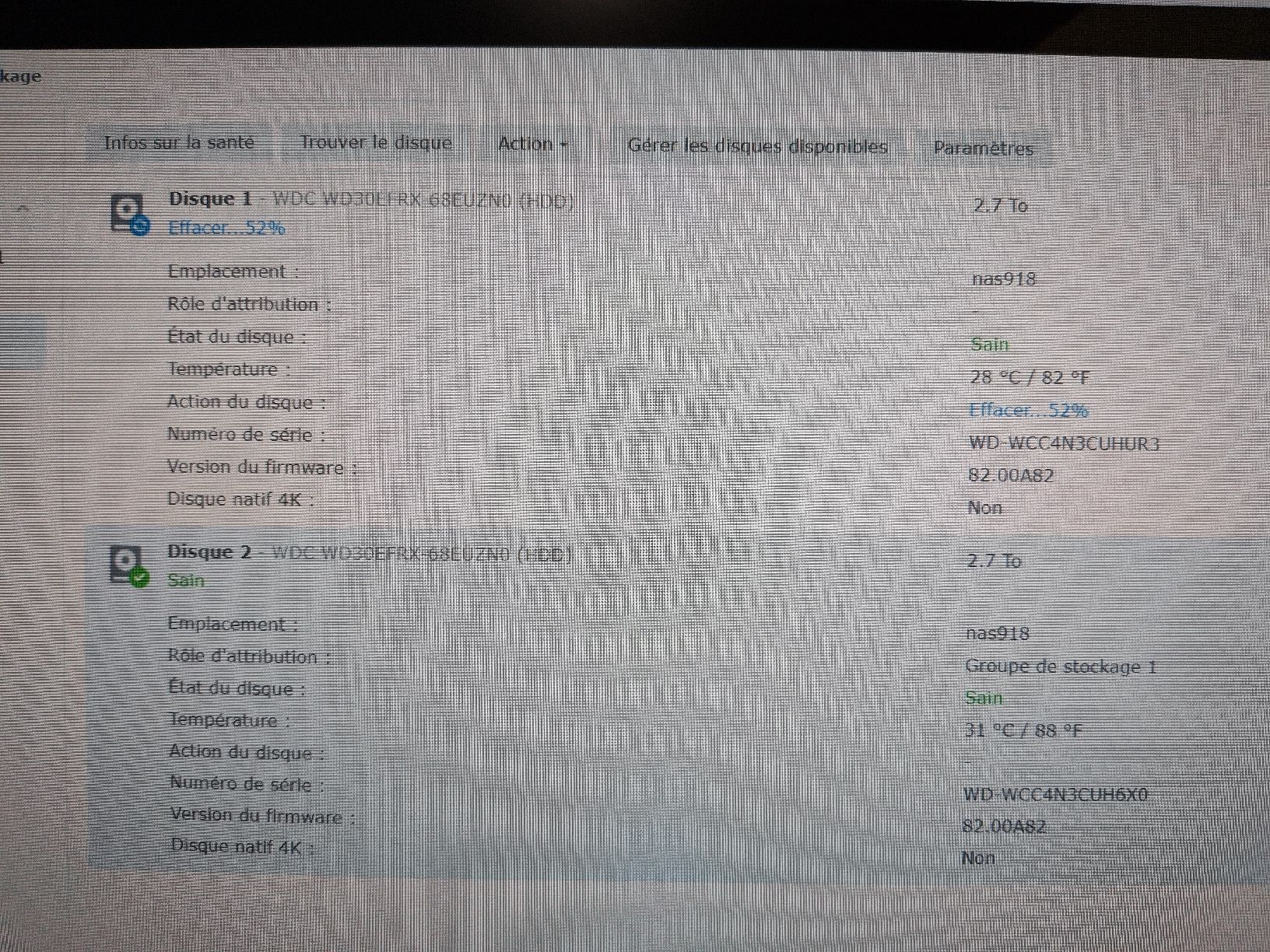 Synology Server: synology NAS ds218play avec 2x3TB HDD – Gebraucht aus Chapelle-sur-Moudon von Stevetornay 1