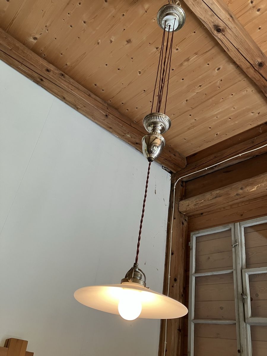 Lampade: Zuglampe höhenverstellbar, Textilkabel – Usato da Neftenbach venduto da 889095