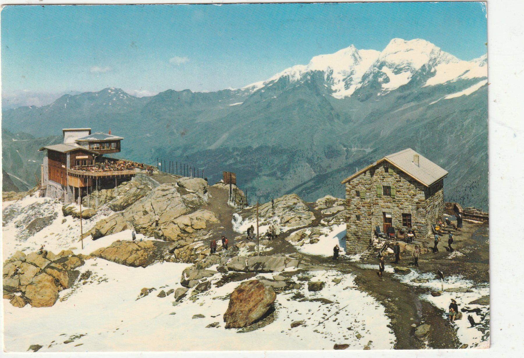 Cartes postales: Saas Fee Längfluh – D'occasion à Lumbrein par made02