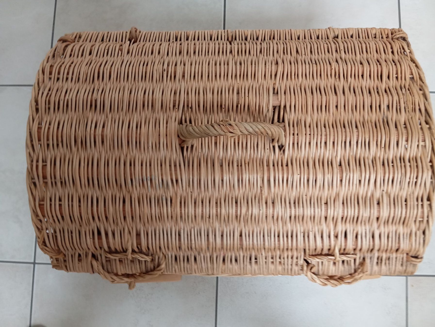 Altro in Antiquarato & Arte: Antiker Reisekorb aus Weidengeflecht – Usato da Oberägeri venduto da baerghuus 4