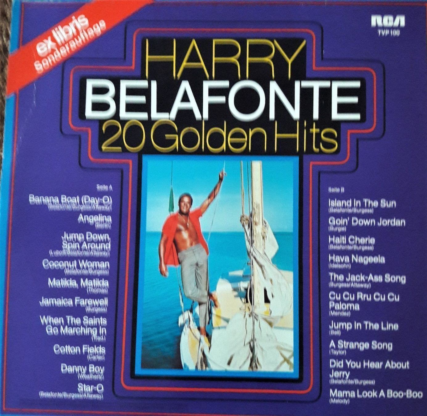 Dischi in vinile: Harry Belafonte 20 goldene Hits – Usato da Schwarzenberg LU venduto da RSPHK 1